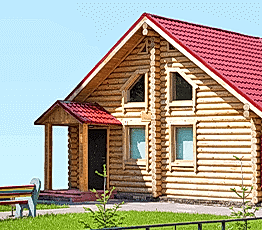 Строительство домов из оцилиндрованного бревна в Алматы